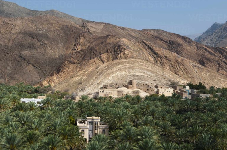 Abandoned village in Ad Dakiliyah province, Oman