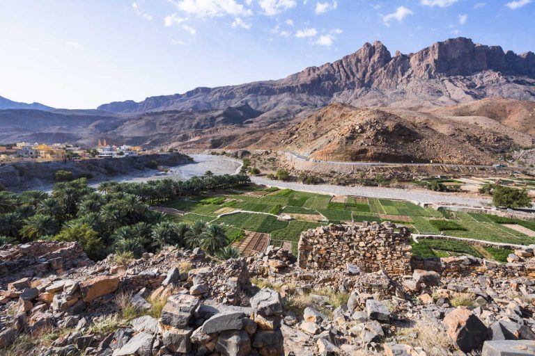 Fields of Al Hamra, Ad Dakhiliyah, Oman