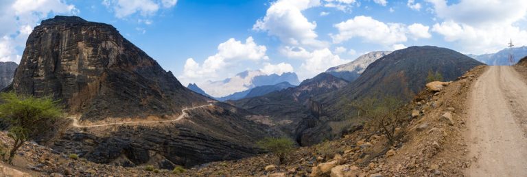 oman-jebel-akhdar-al-batinah-panoramic-view-of-wadi-bani-awf-AMF004846